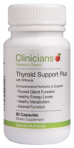 CLINICIANS THYROID SUPPORT PLUS 60 CAPSULES