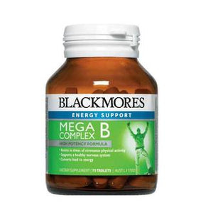 BLACKMORES MEGA B COMPLEX 75 TABLETS