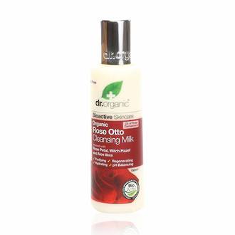 dr.organic ROSE OTTO CLEANSING MILK 150ML