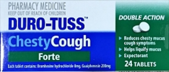 Duro-Tuss CHESTY Cough Forte Double Action 24 Tab