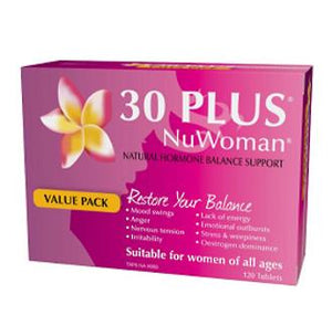 30 PLUS NuWoman Natural Hormone Balance Support 120 tabs