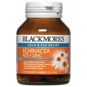 BLACKMORES ECHINACEA ACE + ZINC 60 TABLETS