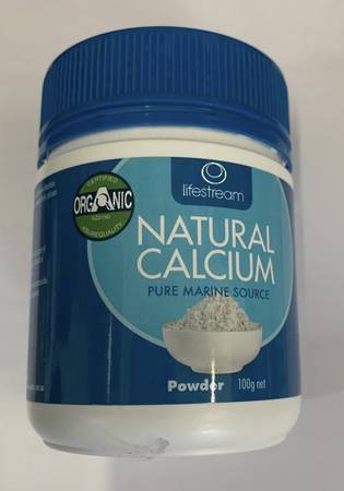 LIFESTREAM NATURAL CALCIUM POWDER 100G