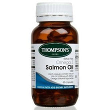 Load image into Gallery viewer, THOMPSON&#39;S SALMON OIL 1000 50 CAPSULES
