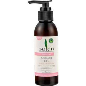 SUKIN SENSITIVE CLEANSING GEL 125ML