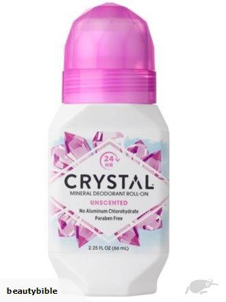 CRYSTAL MINERAL DEODORANT ROLL_ON UNSCENTED 66 ML