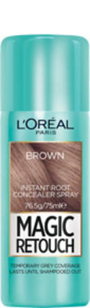 L'OREAL MAGIC RETOUCH ROOT CONCEALER SPRAY-BROWN