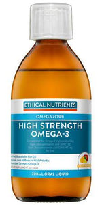 ETHICAL NUTRIENTS HI-STRENGTH OMEGA-3 280ML