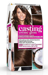 L'OREAL PARIS CASTING CREME GLOSS 400 DARK BROWN