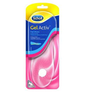 SCHOLL GEL ACTIV FLAT SHOES