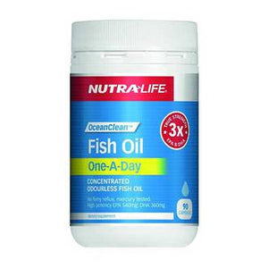 NUTRA-LIFE FISH OIL ONE-A-DAY 90 CAPSULES