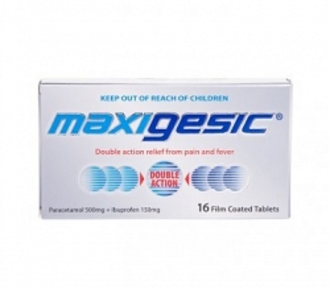 Maxigesic Double Action Pain Relief Tablets 16