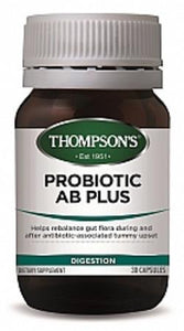 THOMPSON'S PROBIOTIC AB PLUS 30 CAPS