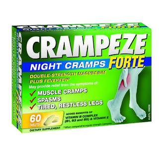 CRAMPEZE NIGHT CRAMPS FORTE 60 TABLETS