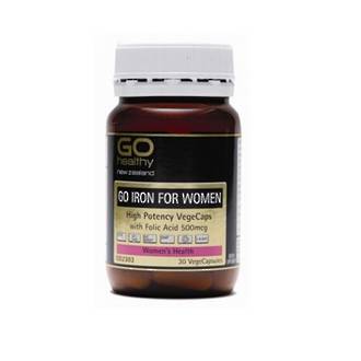 GO IRON FOR WOMEN 30 VEGECAPS