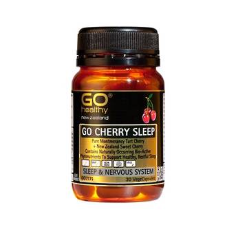 GO HEALTHY CHERRY SLEEP 30 VEGE CAPSULES