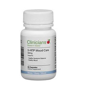 CLINICIANS 5-HTP MOOD CARE 50MG 60 CAPSULES