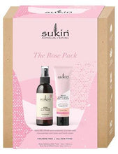 Load image into Gallery viewer, SUKIN THE ROSE PACK TONER AND NAIL CREAM 125ML &amp; 50ML
