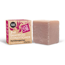 Load image into Gallery viewer, GOOD CUBE 2in1 Conditioning Shampoo Bar for Dry &amp; Damaged Hair
