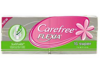 CAREFREE FLEXIA TAMPON SUPER 16 PACK