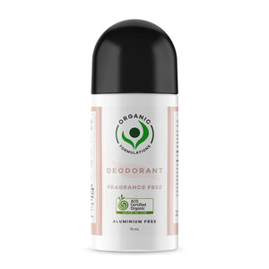 Organic Formulations Fragrance Free Deodorant