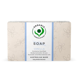 Organic Formulations Vanilla Soap