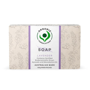 Organic Formulations Lavender Soap