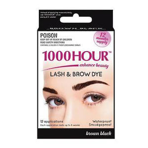 Eyelash & Brow Dye Kit - Brown Black