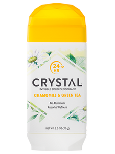 CRYSTAL INVISIBLE-CHAMOMILE & GREEN TEA DEODORANT 70G