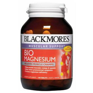 BLACKMORES BIO MAGNESIUM 100 TABLETS