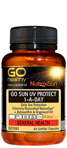 GO HEALTHY-GO SUN UV PROTECT 1-A-DAY-60 CAPS