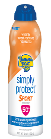 BANANA BOAT SIMPLY PROTECT SPORTS SPRAY