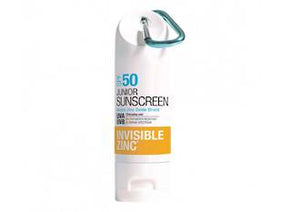 INVISIBLE ZINC JUNIOR SPF 50 CLIP ON WITH 2 HR W/R 60G SUNSCREEN