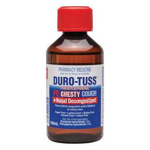 Duro-Tuss PE CHESTY Cough+NASAL DECONGESTANT Syrup