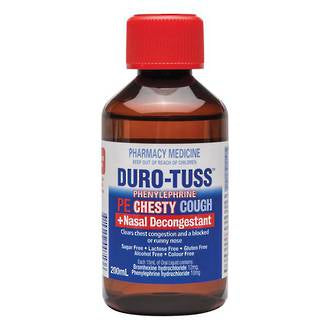 Duro-Tuss PE CHESTY Cough+NASAL DECONGESTANT Syrup