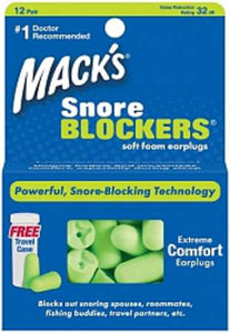 MACK'S Snore Blocker - 12 pairs