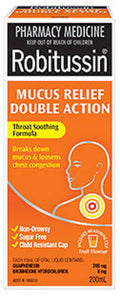 Robitussin Mucus Relief Double Action 200ml